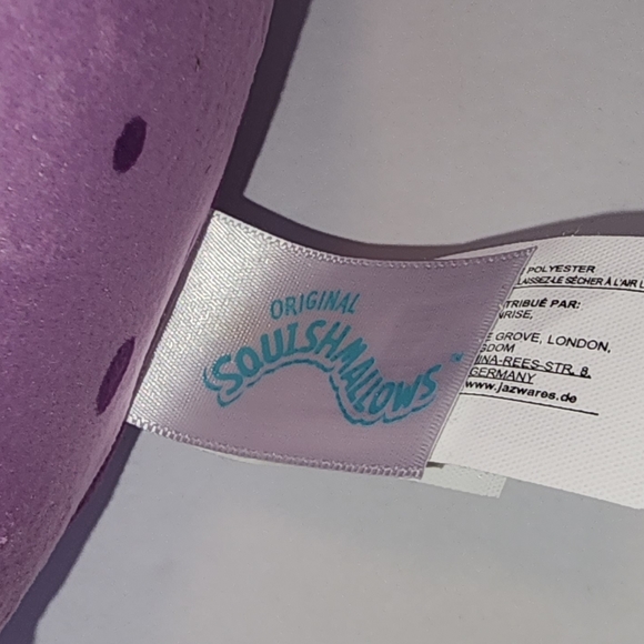 AMALA 🦎 Purple Spotted Axolotl Original Squishmallow by Kelly Toy ☆》NWT《☆ - Picture 9 of 9